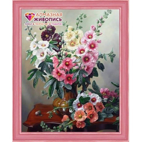 Diamond painting Bright Flowers AZ - 1506 Size: 40х50 - Hobby.lt 🇬🇧