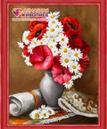 Diamond painting Bright Poppies AZ - 1510 Size: 30х40 - Hobby.lt 🇬🇧