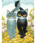 Diamond painting Cats AZ - 1301 Size: 30х40 - Hobby.lt 🇬🇧