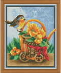 Diamond painting Cheerful Bird AZ - 1472 Size: 24х30 - Hobby.lt 🇬🇧