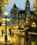 Diamond painting City Dusk AZ - 354 Size: 50x60 - Hobby.lt 🇬🇧