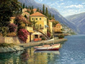Diamond painting City in the Mountains AZ - 1150 Size: 70х50 - Hobby.lt 🇬🇧