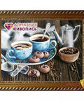 Diamond painting Coffee Romance AZ - 1424 Size: 40х30 - Hobby.lt 🇬🇧
