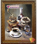 Diamond painting Coffee Set AZ - 1434 Size: 30х40 - Hobby.lt 🇬🇧