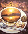 Diamond painting Coffee Yourney AZ - 1171 Size: 40х40 - Hobby.lt 🇬🇧
