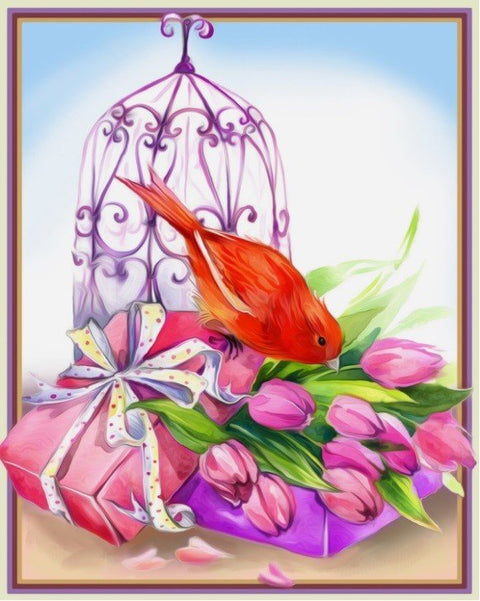 Diamond painting Elegant Present AZ - 1477 Size: 24х30 - Hobby.lt 🇬🇧