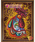 Diamond painting Fire Rooster AZ - 3017 Size: 15х20 - Hobby.lt 🇬🇧