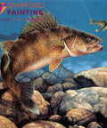 Diamond painting Fish AZ - 1144 Size: 50х50 - Hobby.lt 🇬🇧