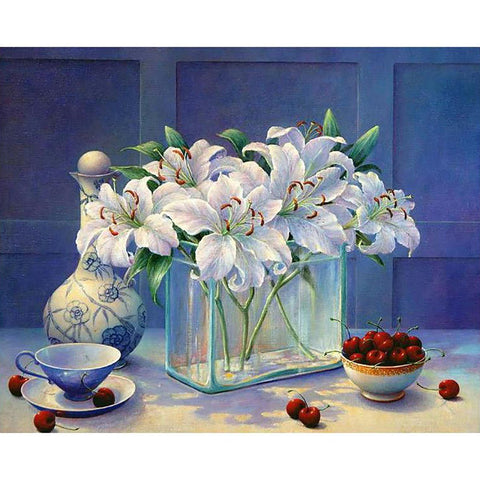 Diamond painting Flower Daydreams AZ - 1378 Size: 50х40 - Hobby.lt 🇬🇧