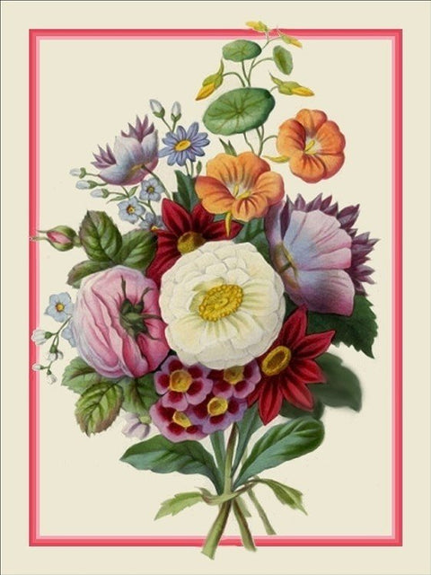 Diamond painting Flowers AZ - 1354 Size: 30*40 - Hobby.lt 🇬🇧