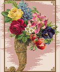 Diamond painting Flowers AZ - 1355 Size: 30*40 - Hobby.lt 🇬🇧