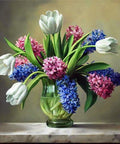 Diamond painting Fresh Bouquet AZ - 1210 Size: 60х60 - Hobby.lt 🇬🇧