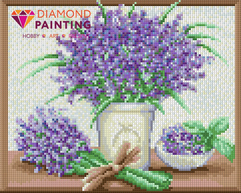 Diamond painting Fresh Lavanda AZ-1452 Size: 30х24