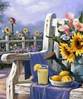 Diamond painting Garden Still Life AZ - 1334 Size: 40*30 - Hobby.lt 🇬🇧