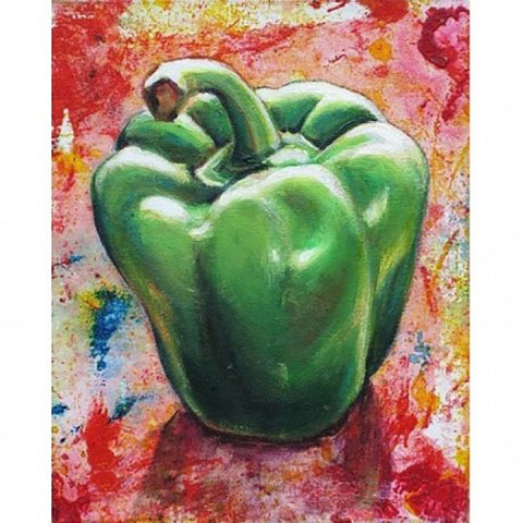 Diamond painting Green Pepper AZ-1381 Size: 24х30