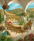 Diamond painting Hammock AZ - 1149 Size: 50х60 - Hobby.lt 🇬🇧