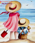 Diamond painting Holiday on the Beach AZ - 1486 Size: 20х20 - Hobby.lt 🇬🇧