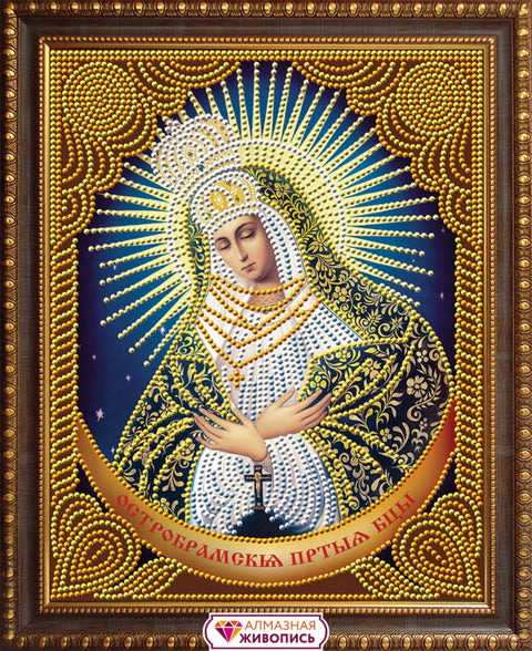 Diamond painting Icon Lady of the Gate of Dawn AZ-5023 Size: 22х28