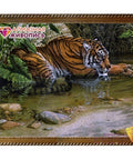 Diamond painting In the Jungle AZ - 1412 Size: 50х40 - Hobby.lt 🇬🇧