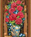 Diamond Painting Kit Antique Bouquet AZ - 1603 30_60cm - Hobby.lt 🇬🇧