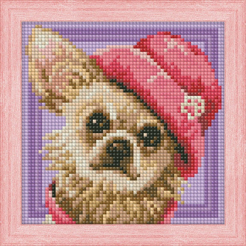 Diamond Painting Kit Chihuahua AZ - 1569 15_15cm - Hobby.lt 🇬🇧