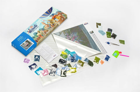 Diamond painting kit Curiosity WD195 - Hobby.lt 🇬🇧