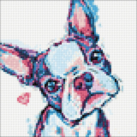 Diamond painting kit Dandy Dog WD287