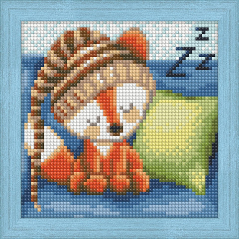 Diamond Painting Kit Dreaming Fox AZ-1573 15_15cm