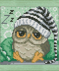 Diamond Painting Kit Dreaming Owl AZ - 1572 15_15cm - Hobby.lt 🇬🇧