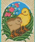 Diamond Painting Kit Easter Chickens AZ - 1320 15_20cm - Hobby.lt 🇬🇧