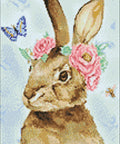 Diamond painting kit Easter Rabbit WD221 - Hobby.lt 🇬🇧