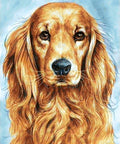 Diamond painting kit Faithful Dog WD180 - Hobby.lt 🇬🇧