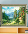 Diamond Painting Kit Fjord AZ - 1684 50x40cm - Hobby.lt 🇬🇧