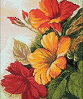 Diamond painting kit Flower Boom WD017 - Hobby.lt 🇬🇧