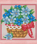 Diamond Painting Kit Flowers AZ - 1563 15_15cm - Hobby.lt 🇬🇧