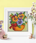 Diamond Painting Kit Flowers AZ - 1636 15_15cm - Hobby.lt 🇬🇧