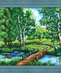 Diamond Painting Kit Forest AZ - 1627 50_40cm - Hobby.lt 🇬🇧