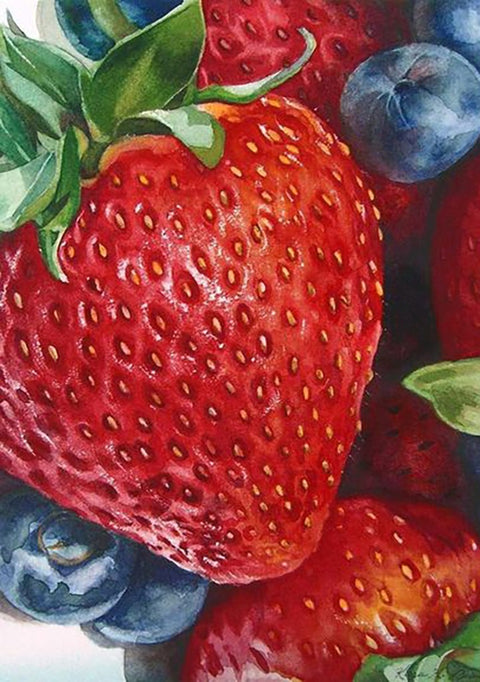 Diamond painting kit Fresh Berries WD050