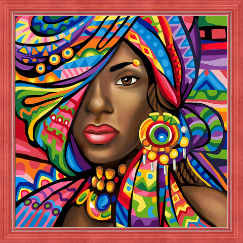 Diamond Painting Kit Ghana AZ-1589 40_40cm