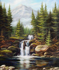 Diamond Painting Kit Heavy Waterfall AZ - 1685 40x50cm - Hobby.lt 🇬🇧