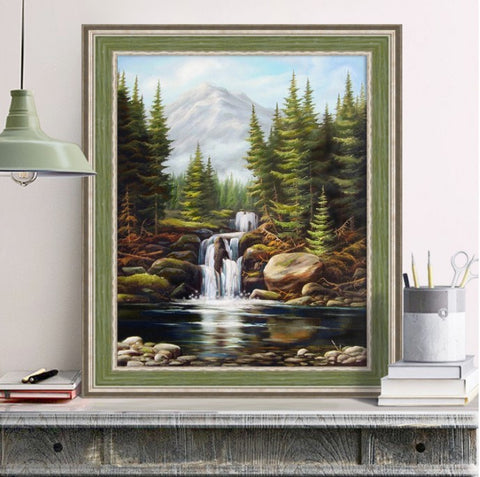 Diamond Painting Kit Heavy Waterfall AZ-1685 40x50cm