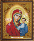 Diamond Painting Kit Icon Our Lady of Kazan AZ - 5029 - Hobby.lt 🇬🇧