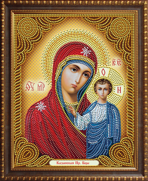 Diamond Painting Kit Icon Our Lady of Kazan AZ-5029