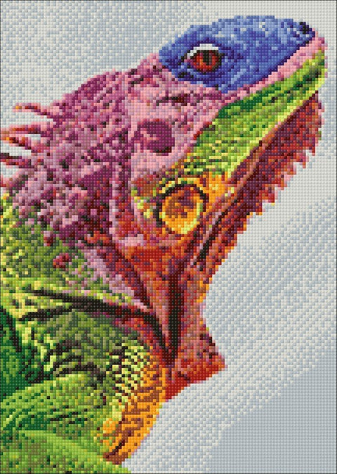 Diamond painting kit Iguana WD065 - Hobby.lt 🇬🇧