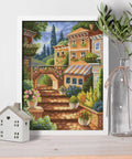 Diamond Painting Kit Italian Street AZ - 1653 30_40cm - Hobby.lt 🇬🇧