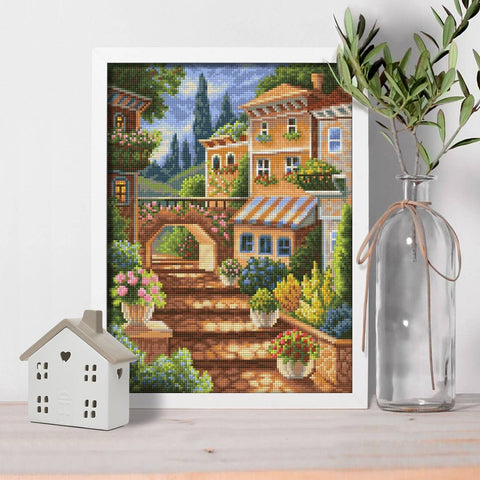 Diamond Painting Kit Italian Street AZ - 1653 30_40cm - Hobby.lt 🇬🇧