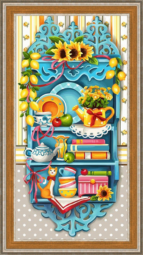 Diamond Painting Kit Lemons AZ - 1584 60_30cm - Hobby.lt 🇬🇧