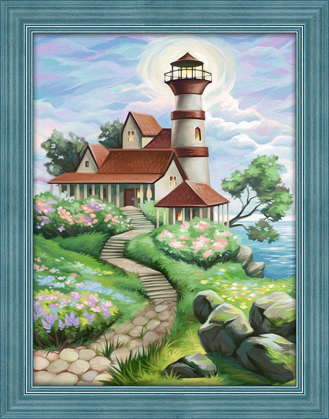 Diamond Painting Kit Lighthouse AZ-1626 40_30cm