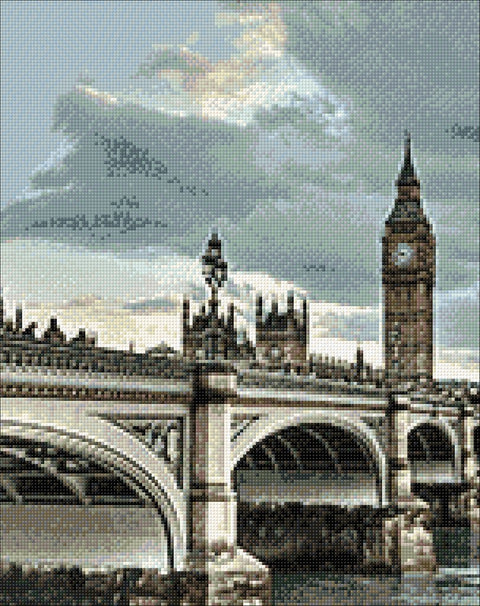 Diamond painting kit London Sky WD103