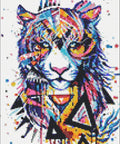 Diamond painting kit Magic Tiger WD218 - Hobby.lt 🇬🇧